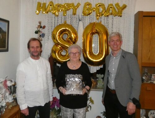 Sieglinde Windt feierte 80. Geburtstag